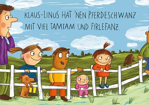 Locken, Pony, Pferdeschwanz