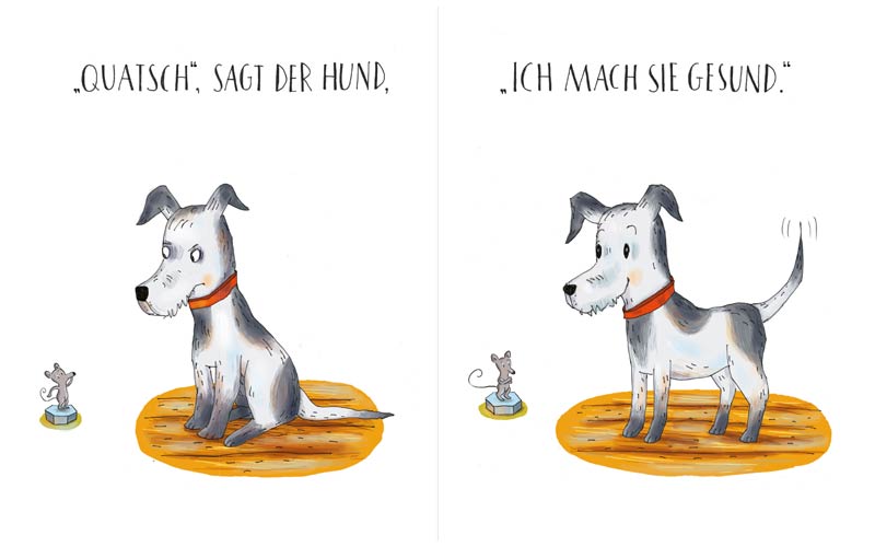 Bald bist Du gesund, kleine Katze!