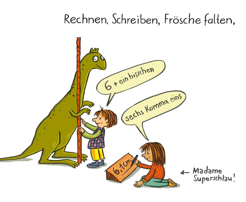 Wir sind erste Klasse!