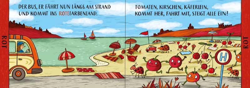 Wir reisen ins Farbenland!