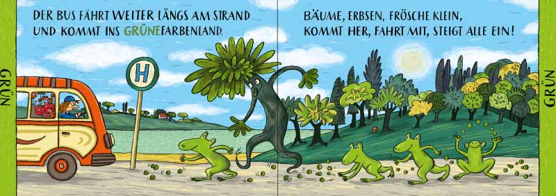 Wir reisen ins Farbenland!