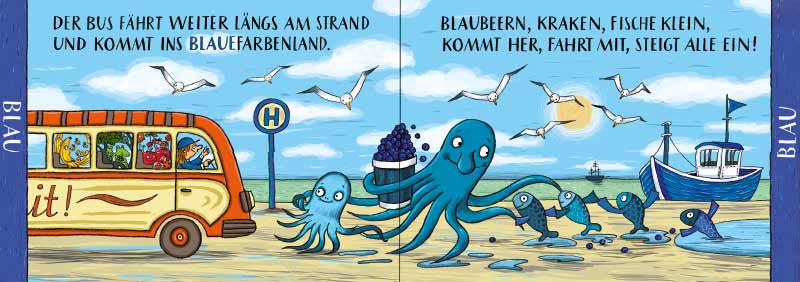 Wir reisen ins Farbenland!